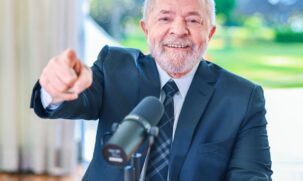 O presidente Luiz Inácio Lula da Silva
