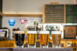 Bar na cidade de São Paulo