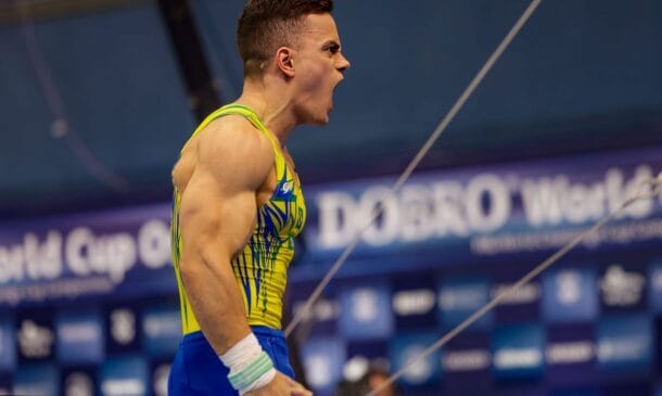 Caio Souza durante etapa em Osijek, na Croácia