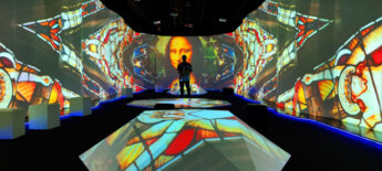 A exposição imersiva "Da Vinci e Michelangelo As Farpas do Renascimento" etá no Shopping Vila Olímpia