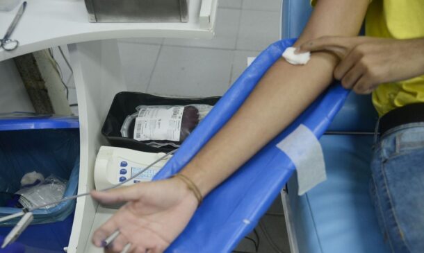 Campanha de doação de sangue