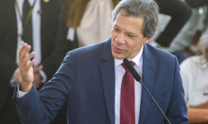 O ministro da Fazenda, Fernando Haddad
