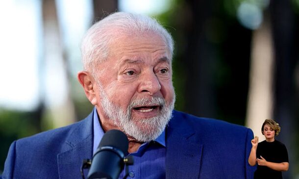 O presidente Luiz Inácio Lula da Silva (PT)