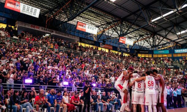 Sesi Franca conquistou o título no ginásio Pedrocão
