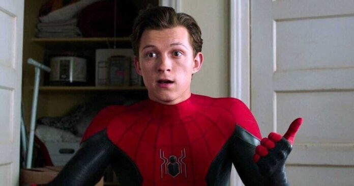 Tom Holland, em atuação como "Homem-Aranha"
