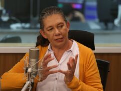 A Ministra do Esporte Ana Moser
