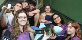 Beatriz Soares, Luiza Martins, Arthur Bolzi, Joao Pedro Biagi, Isabelle Brito, Félix Baena e Maria Luiza Bueno criaram os
