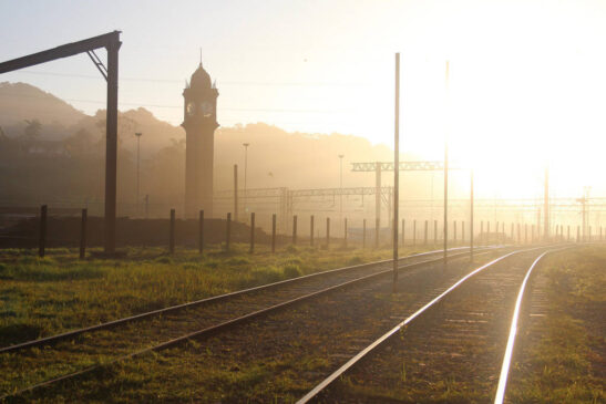 Estação histórica de trem de Paranapiacaba, em Santo André