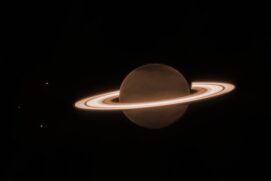 Imagem de Saturno pelo telescópio James Webb