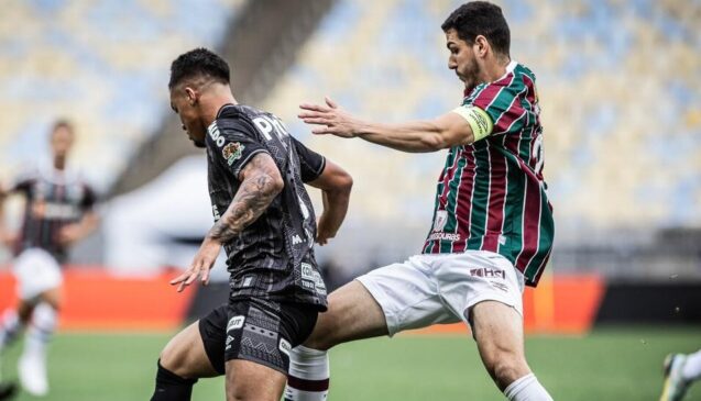 O Santos quase não atacou o Flu no Rio