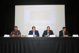 Coletiva divulga resultados da Operação SULMaSSP, que combate o crime nas fronteiras