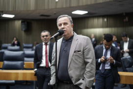 O vereador Camilo Cristófaro (Avante)