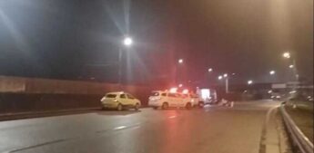 Uma mulher morreu após ser atropelada na Rodovia dos Imigrantes