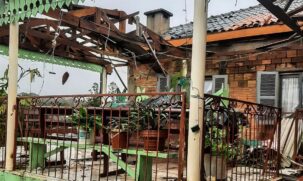 Ciclone extratropical deixou um rastro de destruição