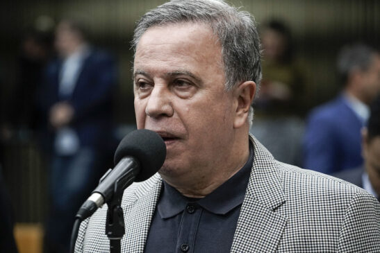 O vereador Camilo Cristófaro