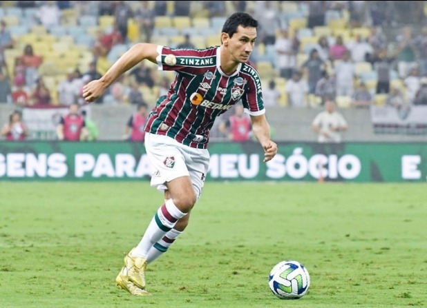 O meia do Fluminense ainda brincou sobre uma possível reedição, no futuro, da dupla com Neymar no Santos