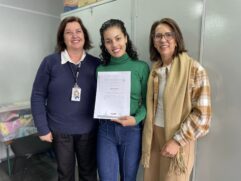 A primeira-dama de Igaratá, Selma de Fátima, informou que ao todo 14 pessoas concluíram os cursos
