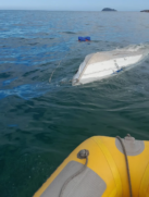 Idoso de 70 anos morre após barco virar no Litoral Norte de SP.