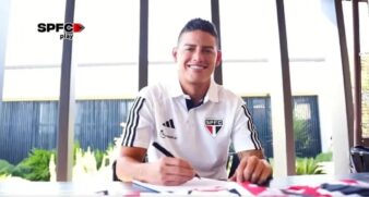 O São Paulo começou a negociar com Rodríguez em maio