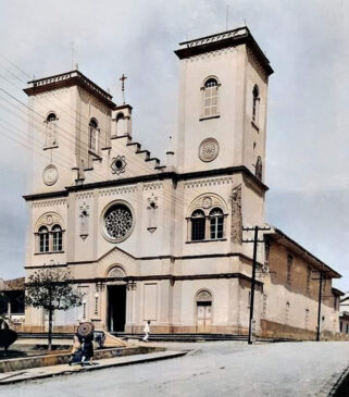 Igreja Matriz de Nossa Senhora Mãe dos Homens na década de 1920
