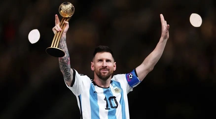 Messi comemorou o seu primeiro gol pelo Inter Miami logo em sua estreia