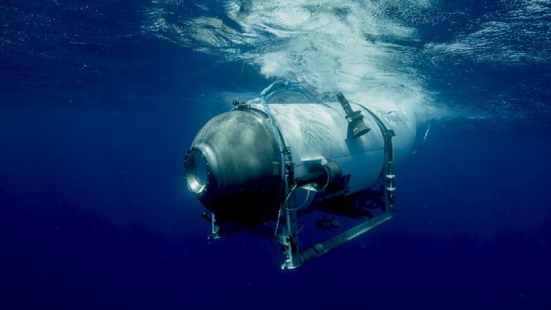 Submersível caiu