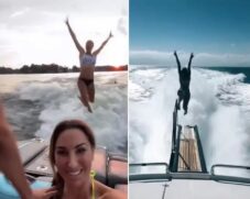 Série de vídeos é chamado de "boat jumping"