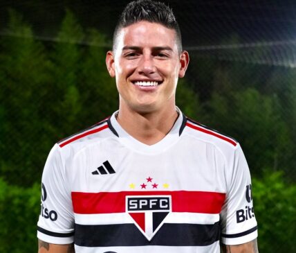 James Rodríguez, meia colombiano do São Paulo