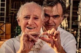 Zé Celso e o marido, Marcelo Drummond