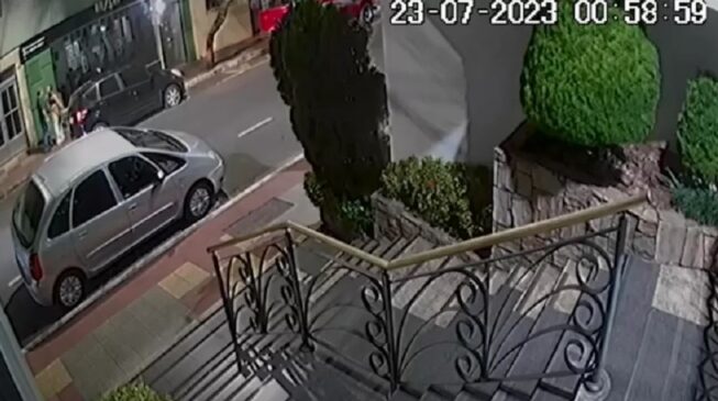 Nutricionista foi agredida na rua Maranhão, em São Caetano, após bater o carro na guia da calçada