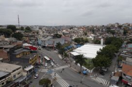 A cidade de Taboão da Serra realiza este mês o Pedágio Agosto Lilás