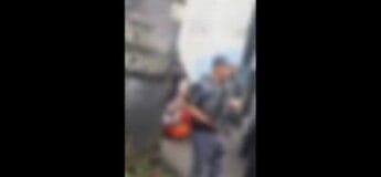 Um homem foi baleado pela Polícia Militar, nesta segunda-feira (28)
