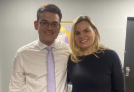 A da CPI para investigar a Enel , deputada estadual Carla Morando, se reuniu com o deputado estadual do Ceará, Carmelo Neto, que é vice-presidente da CPI da Enel do estado cearense