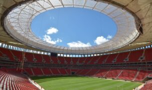 Estádio Mané Garrincha, em Brasília