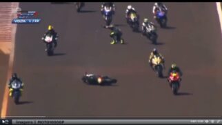 Acidente no MotoGP