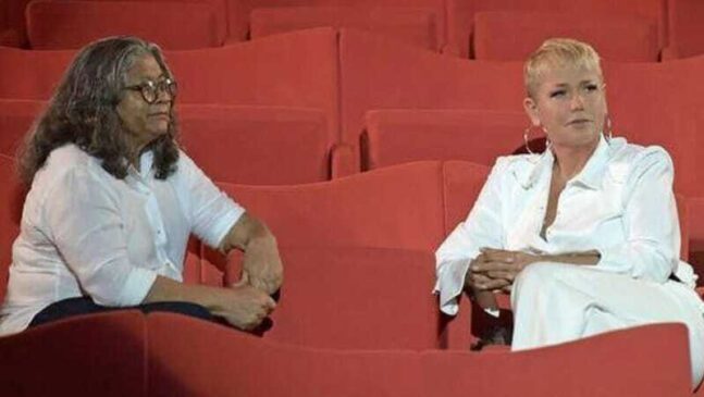 A apresentadora Xuxa Meneghel e sua ex-empresária Marlene Mattos