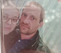 Aline e o namorado Lucas, suspeito de assassiná-la