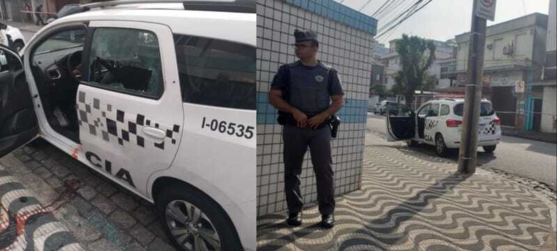 Uma agente da Polícia Militar foi alvejada durante a manhã desta terça-feira, dia 1&ordm; de agosto
