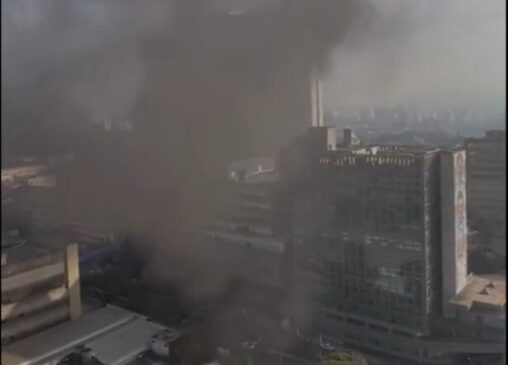 Incêndio atingiu Hospital das Clínicas na manhã desta quinta, em São Paulo