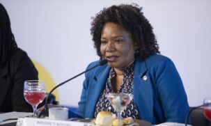 A ministra da Cultura, Margareth Menezes, defendeu o restabelecimento da chamada Cota de Tela