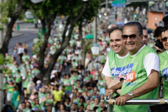 Malafia durante a Marcha para Jesus Rio
