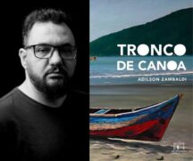 Capa de Tronco de Canoa, obra de Adilson Zambaldi