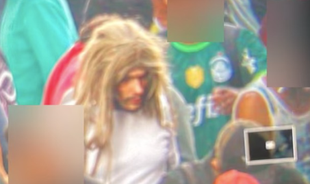 A polícia de São Paulo prendeu um traficante de drogas que usava uma peruca loira como disfarce na área da cracolândia