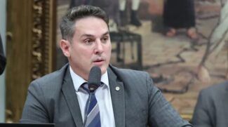 O presidente da CPI do MST, Tenente-Coronel Zucco (Republicanos-RS)