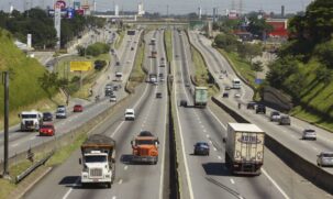 Mulher foi atingida após tentar atravessar a rodovia