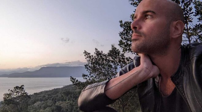 William Júnior em uma de suas viagens como nômade digital