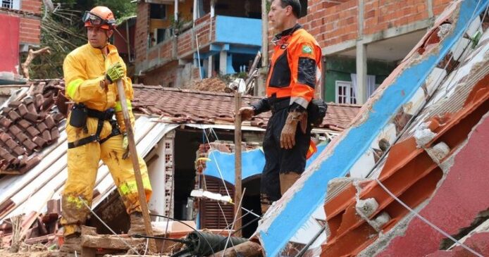 Tragédia das chuvas em 2020, em São Sebastião, litoral do estado