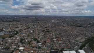 Vista aérea da cidade de Taboão da Serra