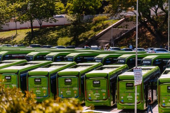 Novos ônibus elétricos