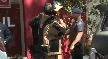Suspeita de bomba em SP